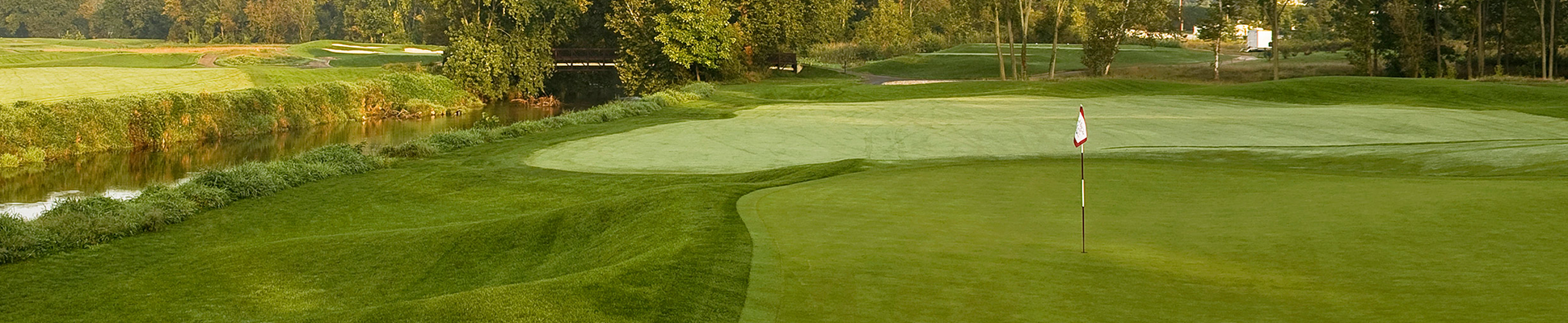 view of golf course hole 1