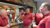 Artisan golf members at the bar