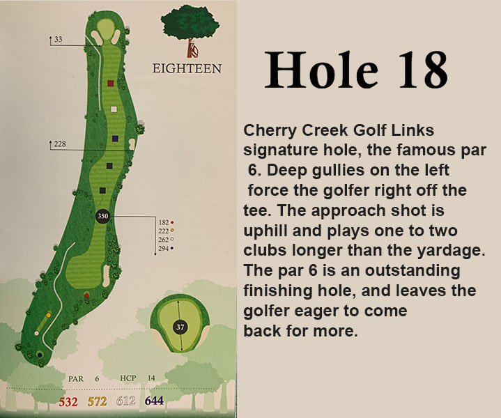 hole 18 overview