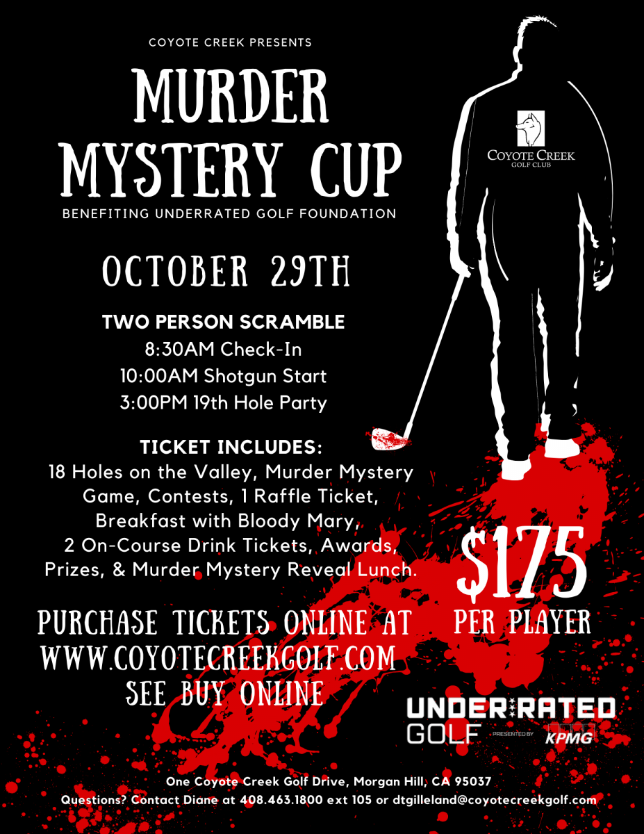 Murder Mystery Cup flyer