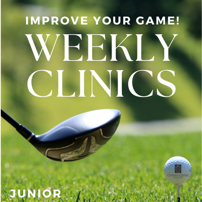weekly junior clinics