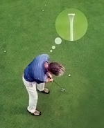 The spot putter - how to practice it
