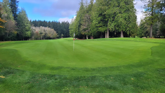 View of golf course
