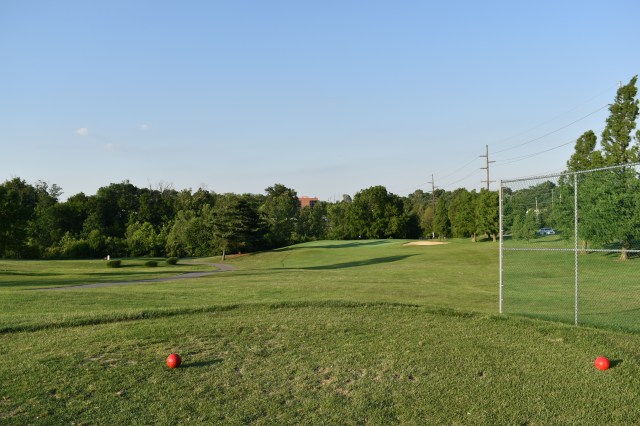 Hole 1 of golf course