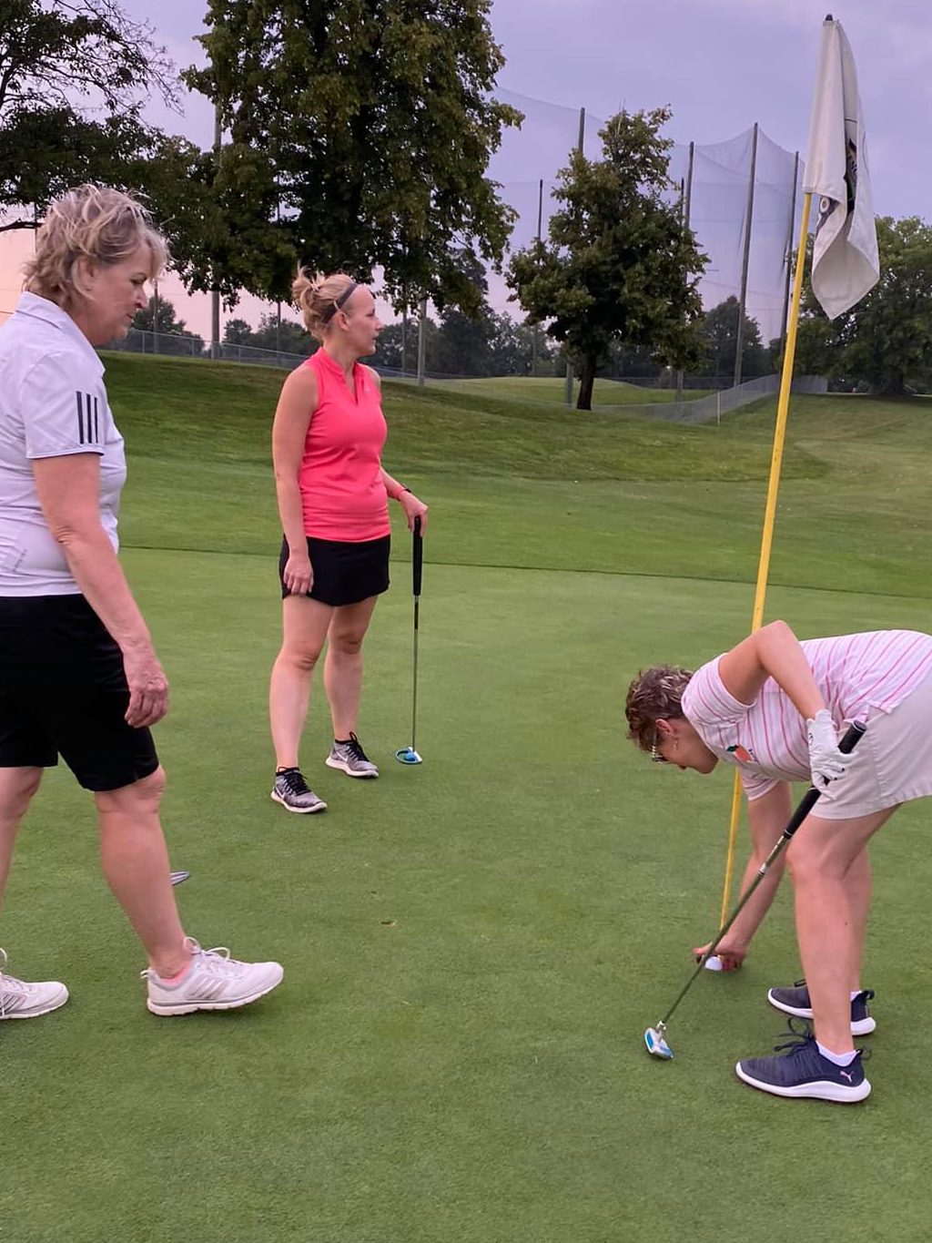 Players participating in Welcome2 Golf on Golf Course