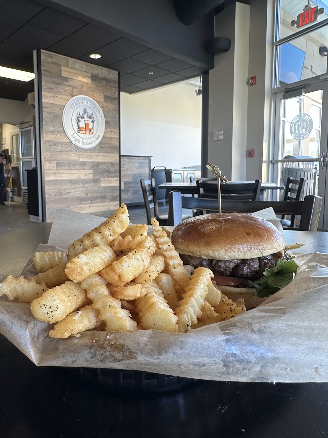 Mushroom and Swiss Burger