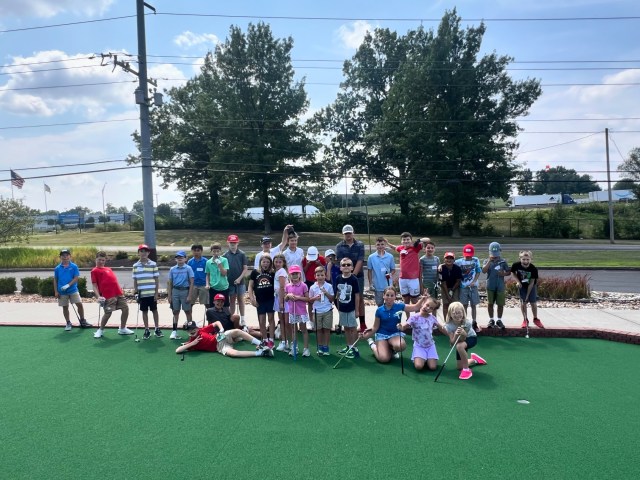Large Group of Junior Campers